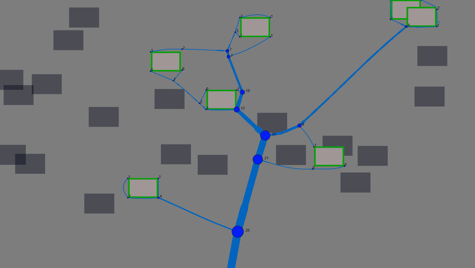 Drainage Network using SCA